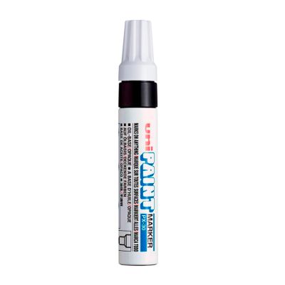 Caneta Marcador Permanente Uni Paint Marker Px-30 Preto Uniball