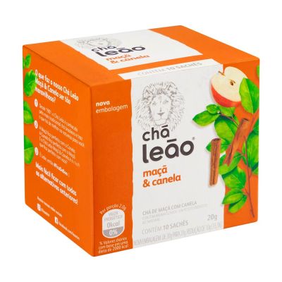 Cha Maca C/canela C/10 Saquinhos Envelopados Leao