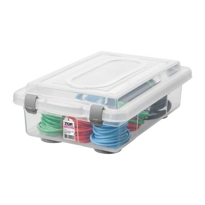 Caixa Organizadora Plastica 2,3l Baixo Cristal Sanremo 950
