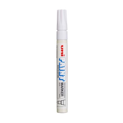Caneta Marcador Permanente Uni Paint Marker Px-20 Branca Uniball