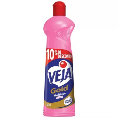 Limpador Multiuso 500ml Veja Gold Floral (emabalagem Promocional)