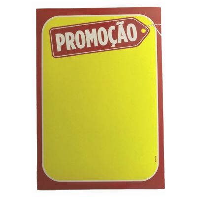 Cartaz Preco Retangular 21 X 30cm - Promocao C/25 Un. Mod.79