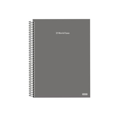 Caderno Universitario Capa Dura 1x1 80fls World Class S.d