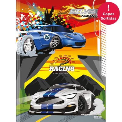 Caderno Linguagem Brochura Capa Dura 1/4 48fls Silver Tunning S.d