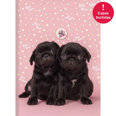 Caderno Linguagem Brochura Capa Dura 1/4 80fls My Pets S.d