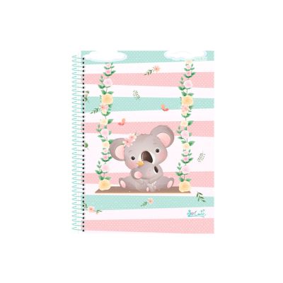 Caderno Universitario Capa Dura 1x1 80fls So Cute S.d