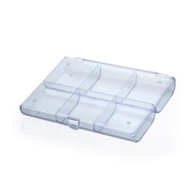 Caixa Organizadora Multiuso 6 Divisoes Cristal Waleu