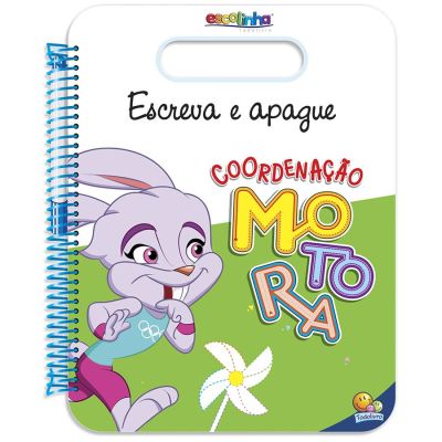 Livro Infantil Escolinha - Escreve, Apague E Escreva Todolivro