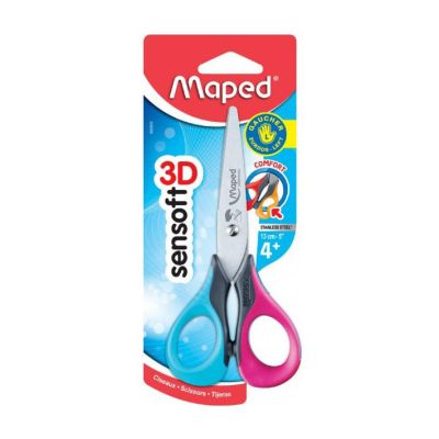 Tesoura Escolar 13cm Sensoft 3d Bls C/1  069300 Maped