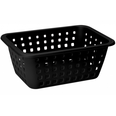 Cesta Plastica 5,2l Colors Preto Ordene Or52410