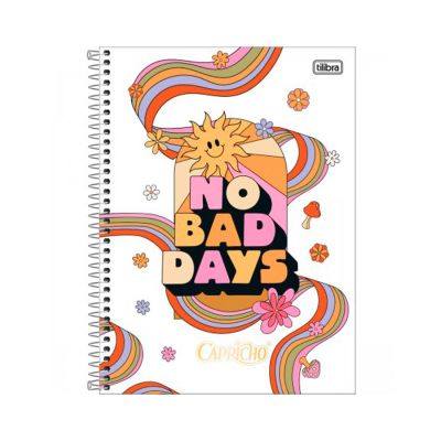 Caderno Universitario Capa Dura 10x1 160fls Capricho Tilibra - Capa3
