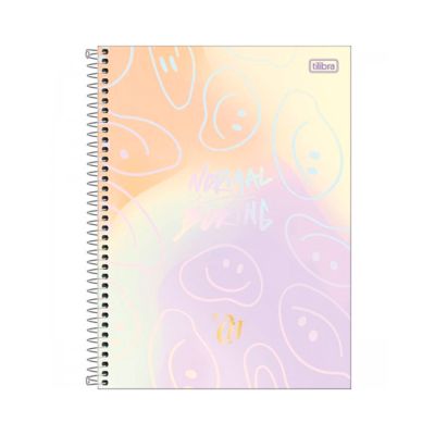 Caderno Universitario Capa Dura 10x1 160fls Capricho Tilibra - Capa4