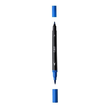 Caneta Hidrografica Intensity Dual Azul Bic