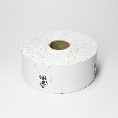 Bobina Pre-numerada 3 Digitos C/2000 Senhas Preto (100-999) Wsi