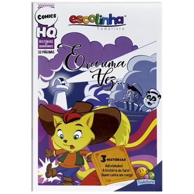 Historias Em Quadrinhos Escolinha 32pgs -  Era Uma Vez Todolivro