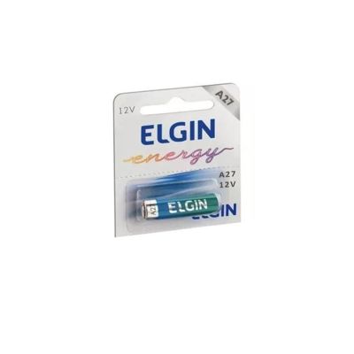Pilha Alcalina Bateria A27 12v C/1 Un Elgin