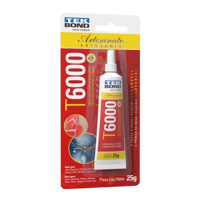 Cola Artesanato Permanente 25g T6000 Tekbond