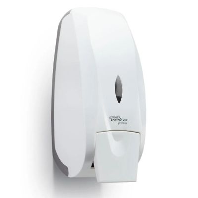 Saboneteira P/ Sabonete Liquido 800ml Velox Branca C/ Reservatório Premisse 19428