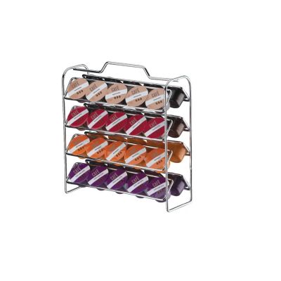 Porta Capsula Cafe Tres Coracoes P/40 Capsulas Cromado 1146 Future