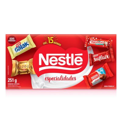 Bombom Chocolate Especialidades 251g Nestle Ww