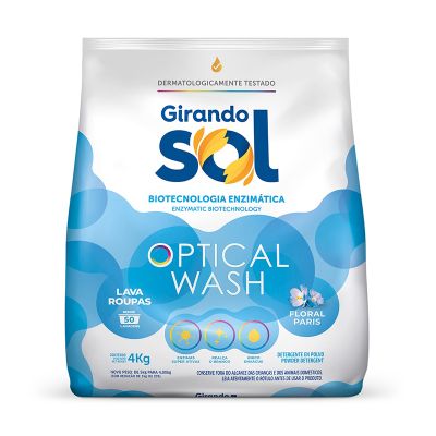 Sabao Em Po 4kg Floral Girando Sol