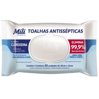 Lenco Umedecido Antisseptico 70% Alcool C/ 50 Mili