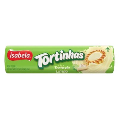 Biscoito Tortinhas Limao 140g Isabela