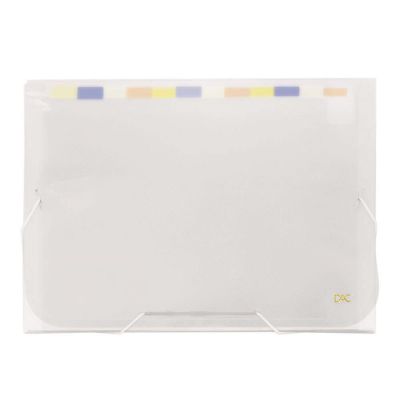 Pasta Sanfona A4 12 Divisoes Cristal 6090-tr Dac