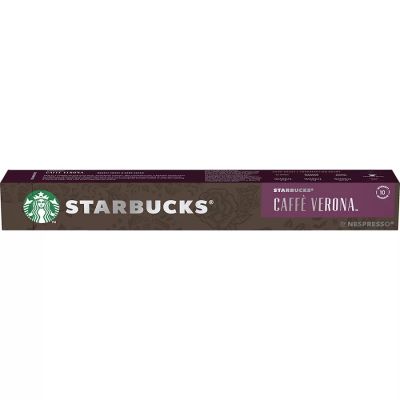 Capsula Cafe Caffe Verona Starbucks P/ Nespresso C/10 Unidades