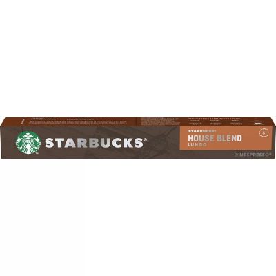 Capsula Cafe House Blend Starbucks P/ Nespresso C/10 Unidades