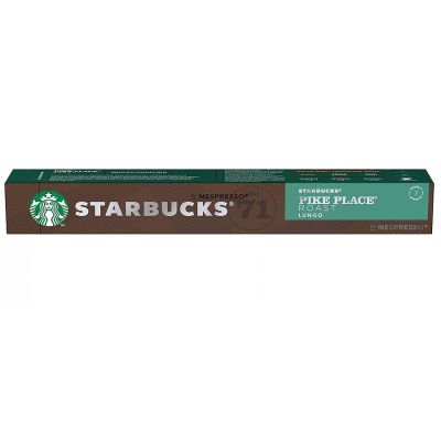 Capsula Cafe Pike Place Starbucks P/ Nespresso C/12 Unidades