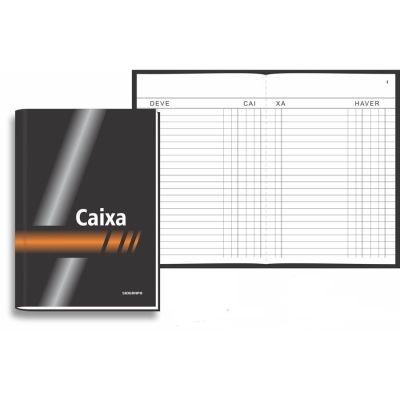 Livro Caixa 1/4 100fls Sidgraph