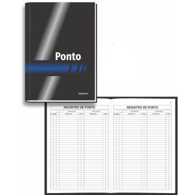 Livro Fiscal Ponto Diario Oficio 100fls Sidgraph