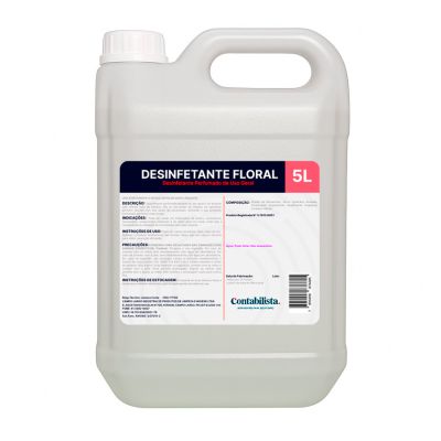 Desinfetante 5l Floral Contabilista