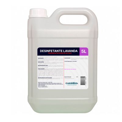 Desinfetante 5l Lavanda Contabilista