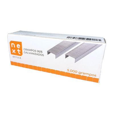 Grampo 26/6 Galvanizado Cx C/ 5000 Next Office Ct42