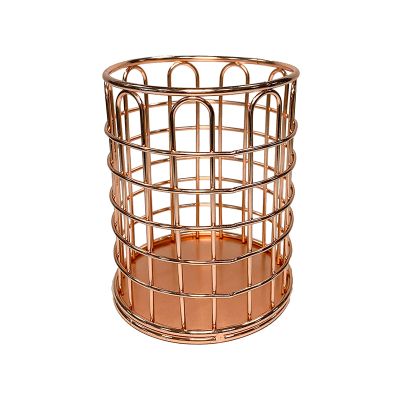 Porta Lapis Aramado Rose Next Office Ct45