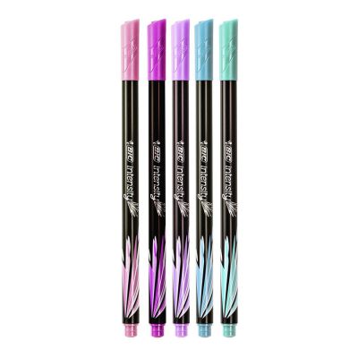 Caneta Hidrografica Intensity Bls C/5 Cores Bic