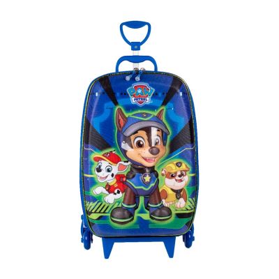 Mochila Infantil C/ Rodas Patrulha Canina Chase Espiao 2993em21 Maxtoy