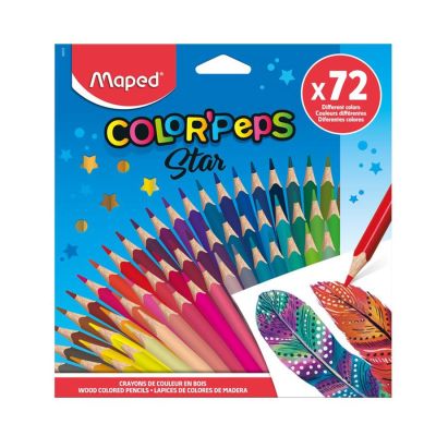 Lapis De Cor 72 Cores Color Peps Maped