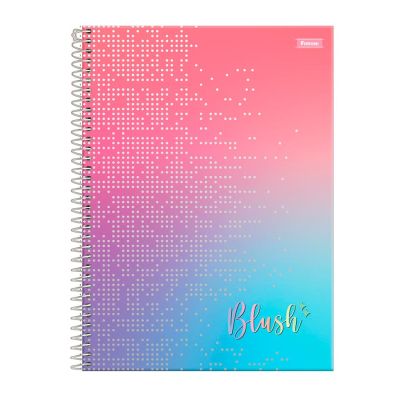Caderno Universitario Capa Dura 10x1 160fls Blush Foroni