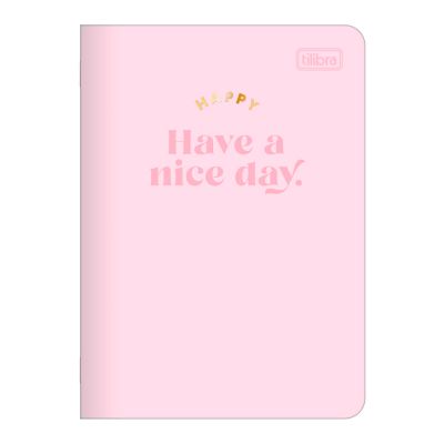 Caderneta Grampeada Capa Flexivel 32fls Happy 12,3x17,6cm Tilibra - Capa1
