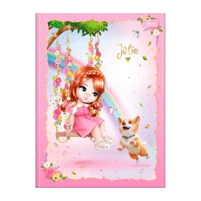 Caderno Linguagem Brochurao Capa Dura 48fls Jolie Tilibra