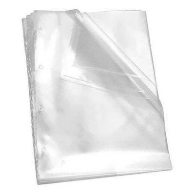 Envelope Plastico Oficio Pp Polipropileno C/4 Furos C/100 Kit Ww