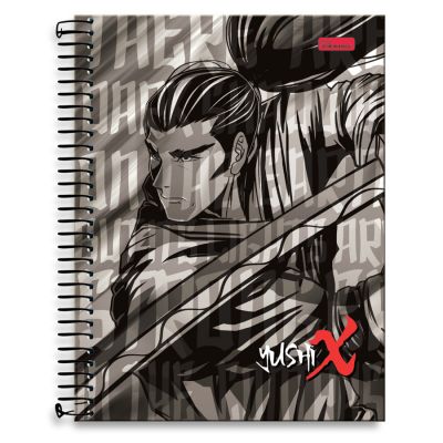 Caderno Universitario Capa Dura 1x1 80fls Yushi X Cadersil