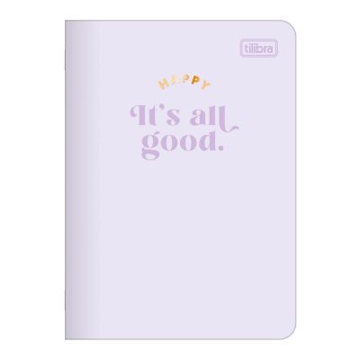 Caderneta Grampeada Capa Flexivel 32fls Happy 12,3x17,6cm Tilibra - Capa2