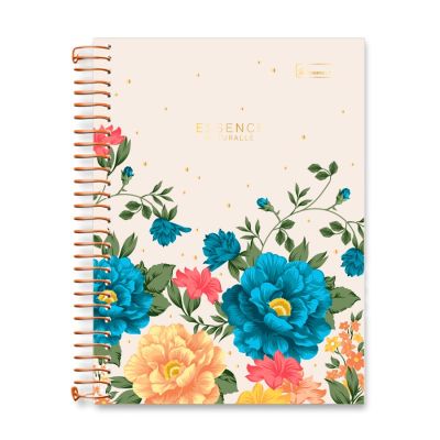 Caderno Colegial Capa Dura 1x1 80fls Essence Naturalle Cadersil - Capa2