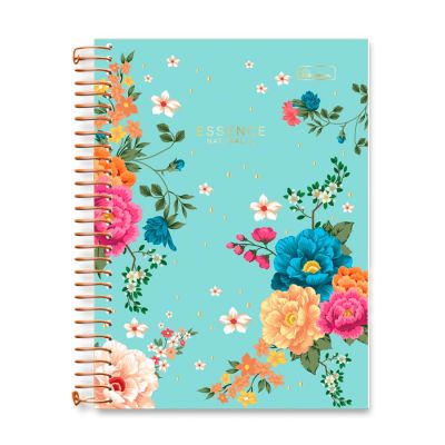 Caderno Colegial Capa Dura 1x1 80fls Essence Naturalle Cadersil - Capa4