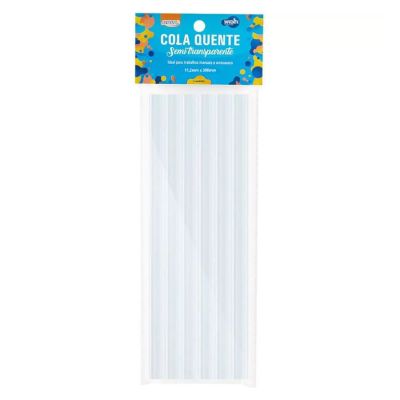 Cola Quente Grossa Semi Transparente 11,2mm X 300mm Bls C/6 Brw