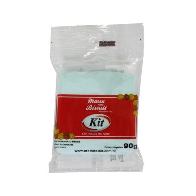 Massa De Biscuit Azul Ceuzinho 90g Kit